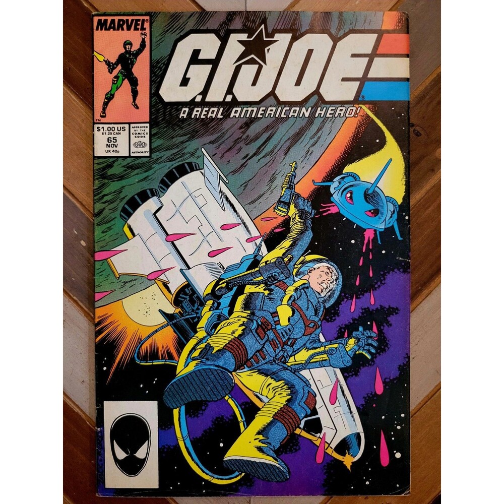 G.I. Joe #65 VG/FN (Marvel 1987) FN/VF 5.0 1st App White Clown / Mike Zeck Cover